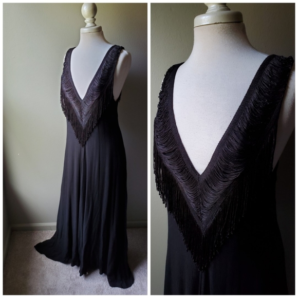 Mara Hoffman Dresses & Skirts - NWT Mara Hoffman Fringe Maxi Dress Large